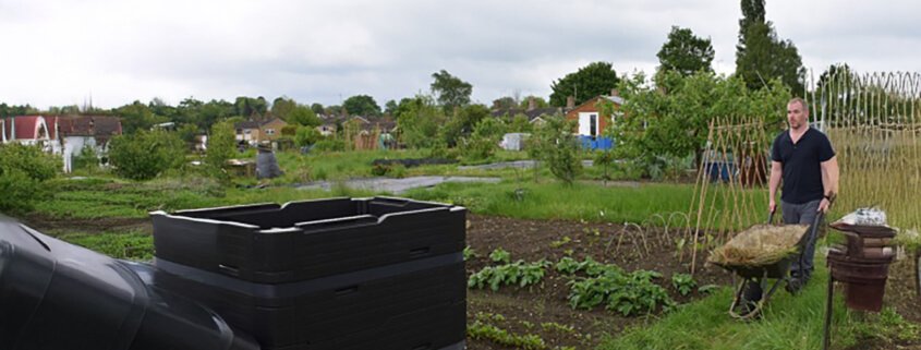 How to use the HOTBIN Mega compost bin on your allotment!