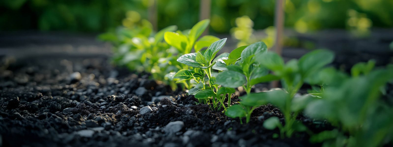 Biochar in soil